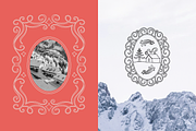 Vector Christmas Flourish Frames, an Object Graphic by venimo (Thumbnail 10 of 13)