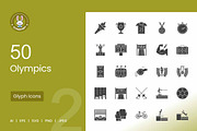 Olympics Glyph Icons, an Icon by IconBunny (Thumbnail 1 of 2)