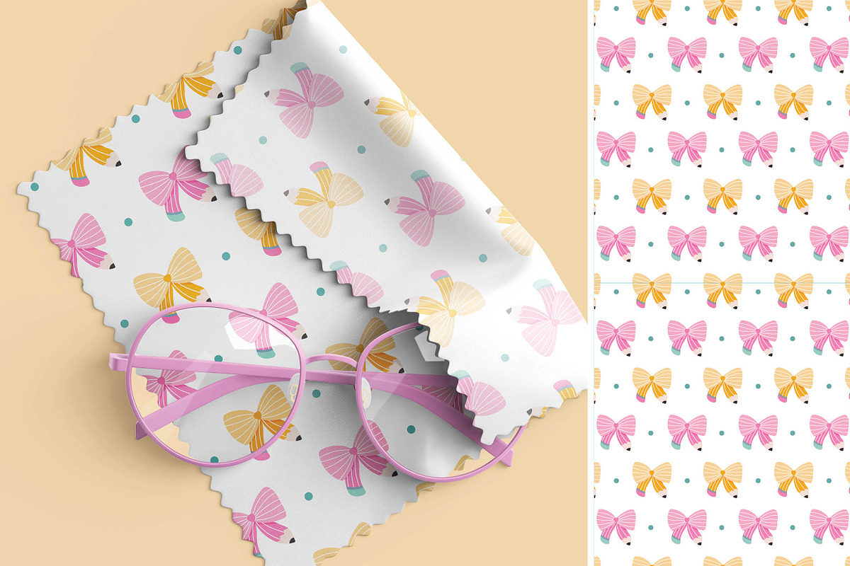 Retro School Seamless Patterns, a Pattern Graphic by Alanna Messina Design Co (Photo 9 of 9)