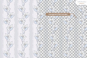 Daffodil Garden - Seamless Patterns, a Wallpaper Graphic by InaCorart (Thumbnail 6 of 11)