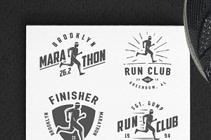 Running design elements BIG BUNDLE