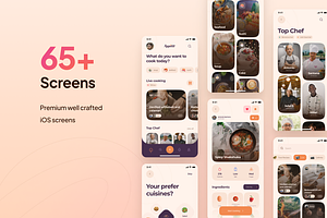 Appetit - Food Recipes App UI Kit