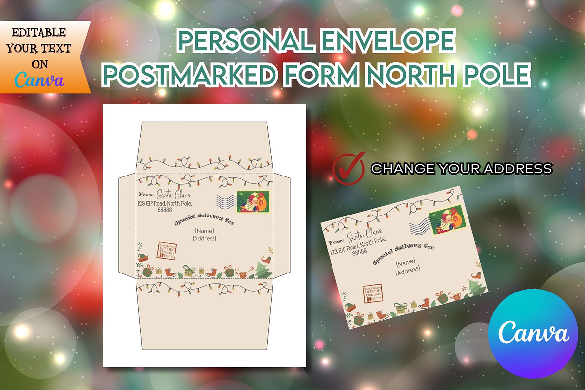 Santa Letter Bundle #13, a Print Template by Adalin Shop (Photo 6 of 14)