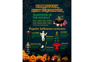 Halloween Celebration Poster