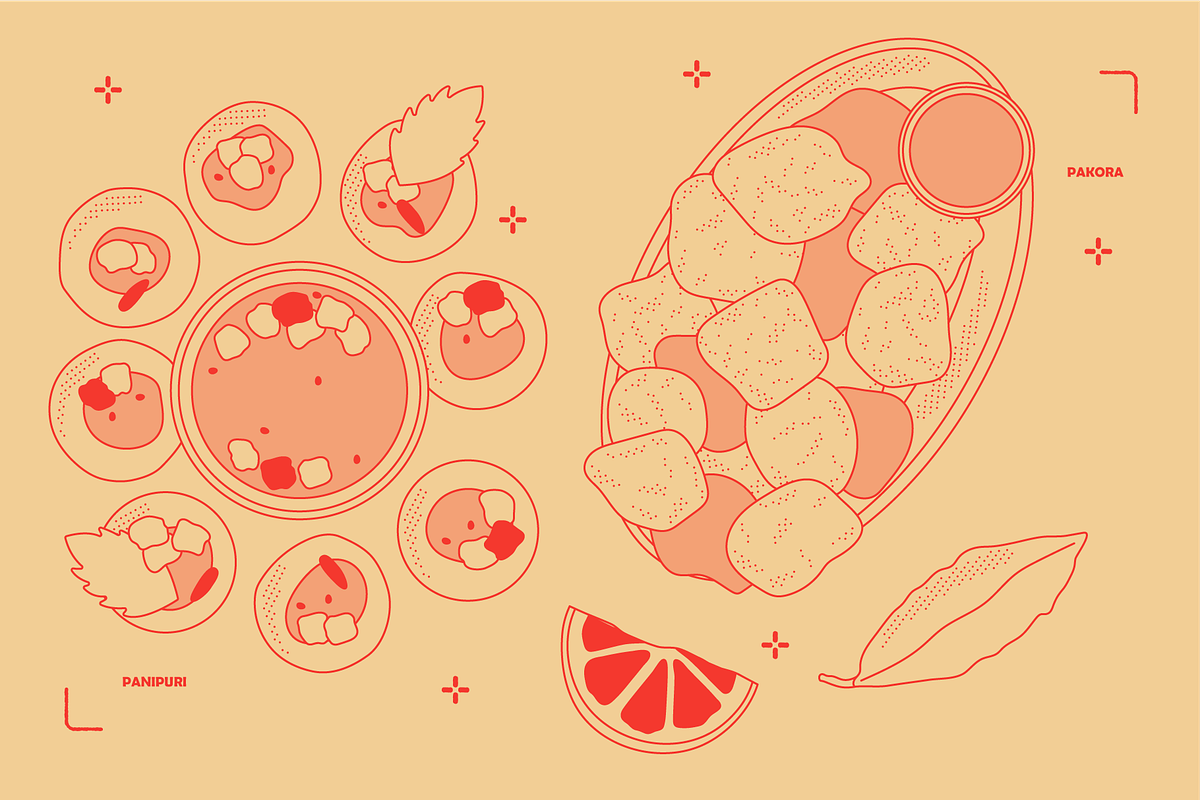 Indian Food Vector Illustrations, a Food Illustration by TheFoodAtlas (Photo 5 of 15)