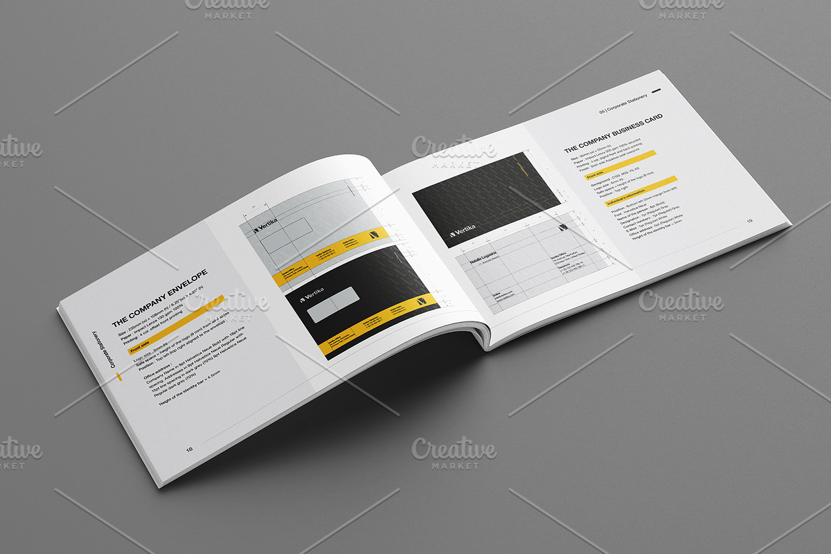 Brand Manual - REAL TEXT, a Brochure Template by Mastergfx (Photo 11 of 16)