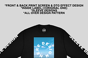 Gildan 2400 Mockup Black, a Shirt Mockup by Infinity Mockups (Thumbnail 2 of 6)