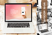 Multi Device Mockup Scene Creator, a Books & Magazine Mockup by VaaniDesigns (Thumbnail 21 of 22)