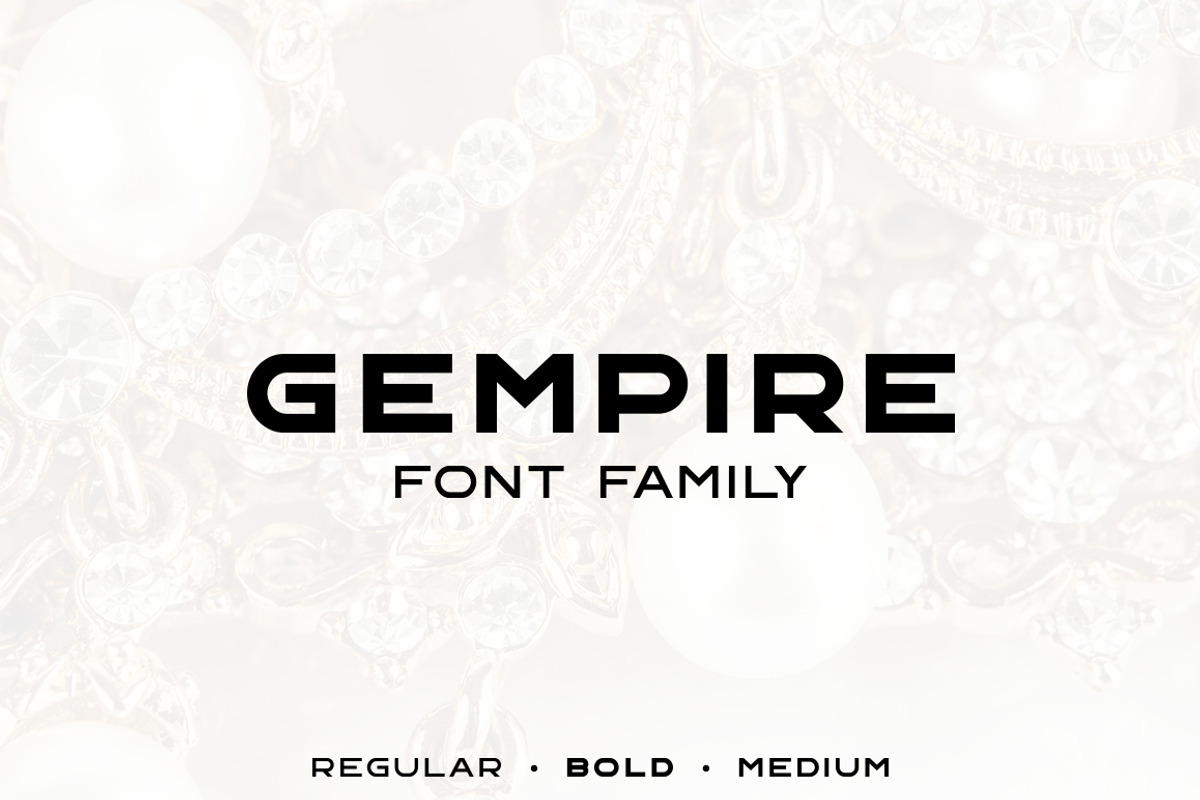 Gempire Font Family