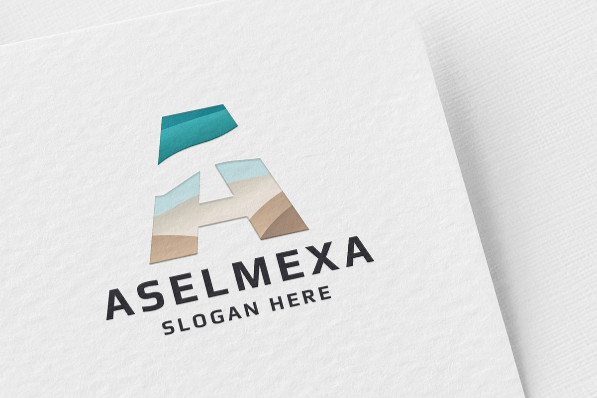 Aselmexa Letter A Logo, a Branding & Logo Template by Design_Planet (Photo 1 of 3)