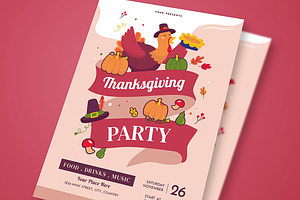 Happy Thanksgiving Flyer