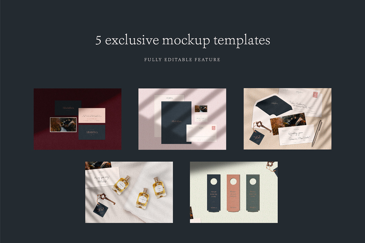 Altstatten Hotel Logo / Branding Kit, a Branding & Logo Template by Harmonais Visual (Photo 12 of 18)