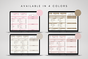 Bill Tracker Google Sheets Template