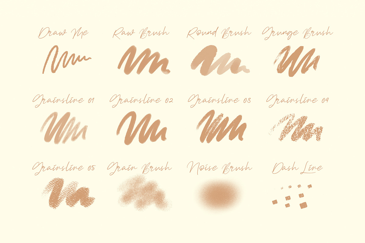 Illustration Brushes 2: Procreate, a Brush Add-On by Leonard Posavec (Photo 3 of 8)