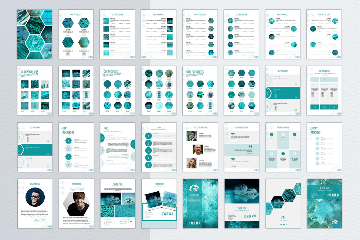 Product Catalog Canva Template preview 7