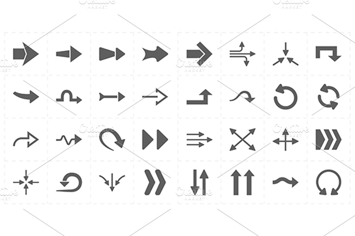 32 new simple arrows, an Icon by Anton (Photo 4 of 5)