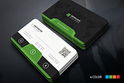 Modern Corporate Business Card, a Business Card Template by InfinityArt (Thumbnail 1 of 4)