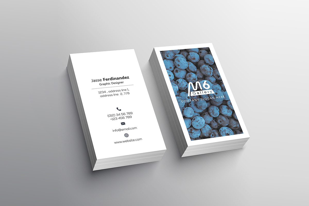Unique 50 Business Card Bundle, a Business Card Template by M6 Gallery (Photo 109 of 151)