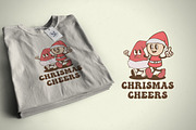 Christmas Santa Hat Mix Cartoon, an Illustration by vectstudio (Thumbnail 4 of 5)