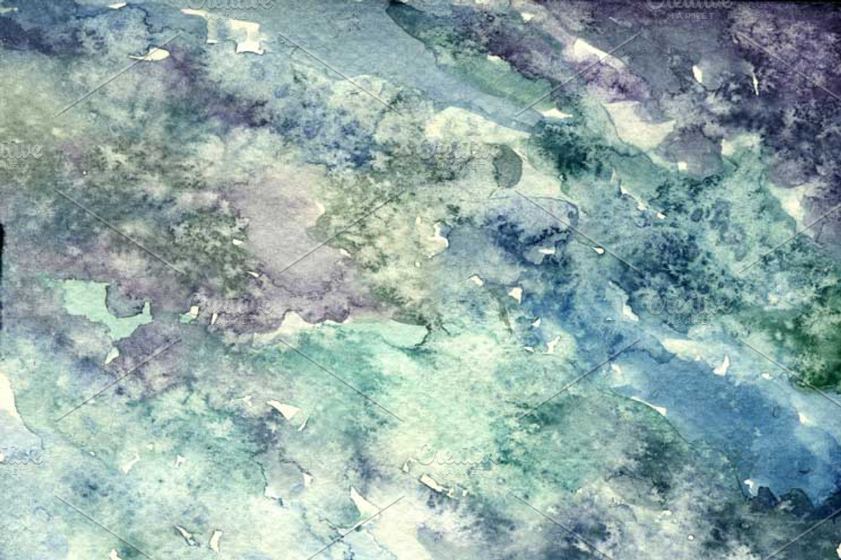 Crazy wave watercolor texture, a Texture Graphic by Inna Vinchenko Designs (Photo 2 of 2)