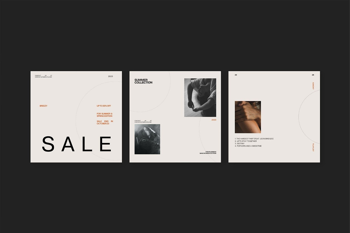 120 Instagram Post + Story Templates, a Social Media Template by Prapti Design (Photo 6 of 13)
