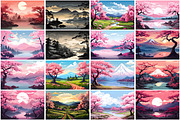 Japanese Wallpaper, a Wallpaper Graphic by Forhadx5 (Thumbnail 3 of 8)