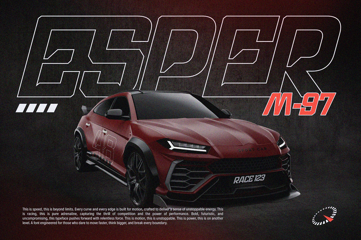 Sport Formula - Racing Logo Font, a Sans Serif Font by Nirmana Visual (Photo 7 of 15)