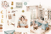 Small Business Owner Collection, a Decorative Illustration by PeDe Designs (Thumbnail 3 of 17)