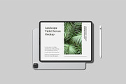 Landscape Tablet Screen Mockup, an iPad Mockup by Graphiculon (Thumbnail 11 of 11)