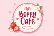 Heartberry, a Script Font by Wow Magic (Thumbnail 3 of 4)