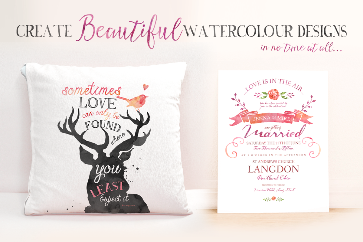 20%off • Watercolour Graphics Quick!, an Illustration by Nicky Laatz (Photo 4 of 5)