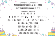 Happy Birthday | Script Font, a Script Font by Scratchones (Thumbnail 7 of 8)