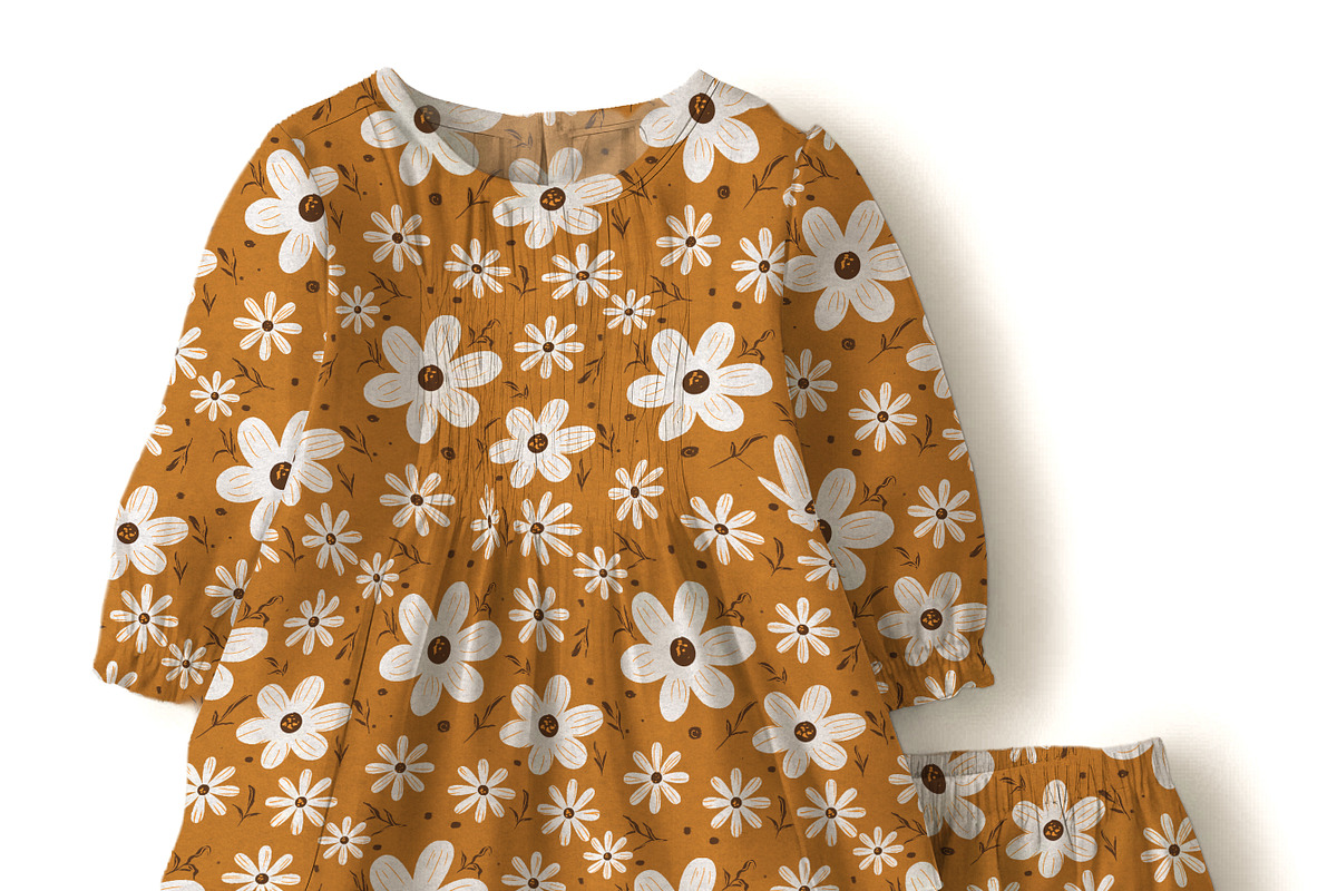 Baby Blouse and Bloomer Set Mockup, a Hoody Mockup by Nora Gad (Photo 21 of 21)