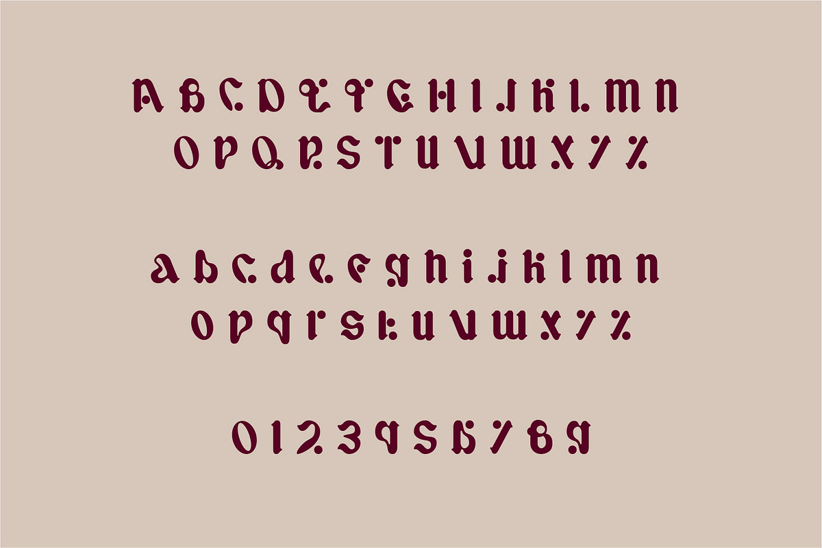 Ecuador modern retro typeface, a Serif Font by WAP (Photo 5 of 7)