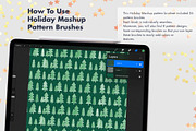 Holiday Mashup Pattern & Stamp Brush, a Brush Add-On by JSquarePresents (Thumbnail 7 of 11)