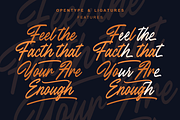 Outlander Brush Script, a Script Font by Megi Satyo Widodo (Thumbnail 3 of 11)
