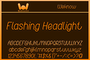 Red Light Special font, a Script Font by weknow (Thumbnail 2 of 5)