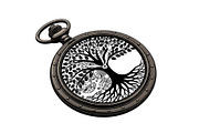 Steampunk Tree of Life Symbol Bundle, an Illustration by yasushie (Thumbnail 20 of 31)