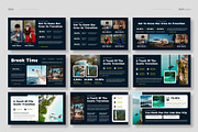 Travel & Tourism Powerpoint Template, a Presentation Template by fluffstudio (Thumbnail 3 of 4)