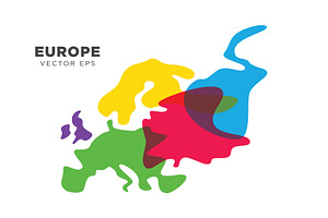 Europe Map Vector