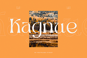 Kagnue Serif | Modern Classy Font, a Serif Font by Youthlabs Studio (Thumbnail 1 of 20)