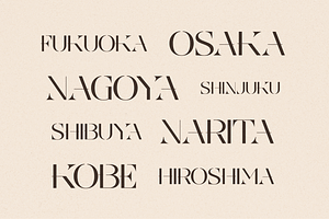 KATSUMI - Japanese Font