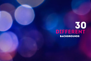 30 Bokeh Blur Backgrounds II, a Background Graphic by BIBIART (Thumbnail 5 of 7)