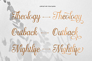 Haydenta - Calligraphic Script, a Script Font by Novitype (Thumbnail 9 of 12)
