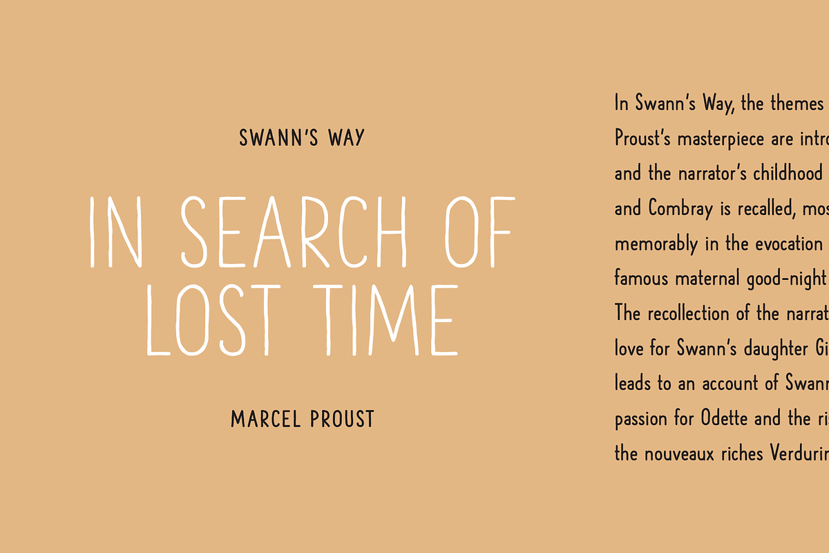 The Hand Wide Font Coll. (4 fonts), a Sans Serif Font by S&C Type (Photo 5 of 10)