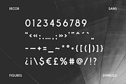Decor Sans, a Sans Serif Font by Mark van Leeuwen (Thumbnail 3 of 6)