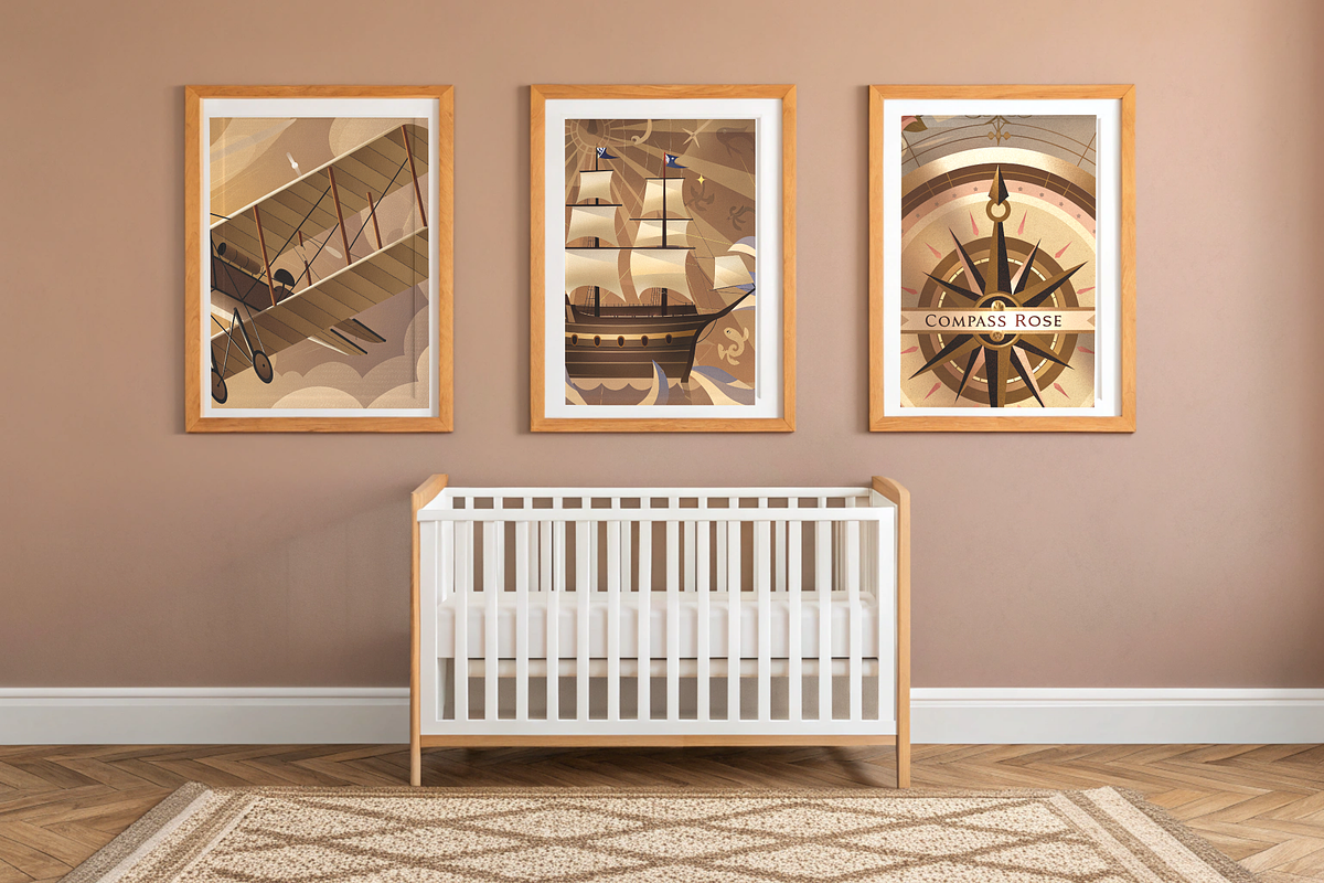 The Grand Voyage Bundle, a Transportation Illustration by Sunny Reverie (Photo 2 of 4)