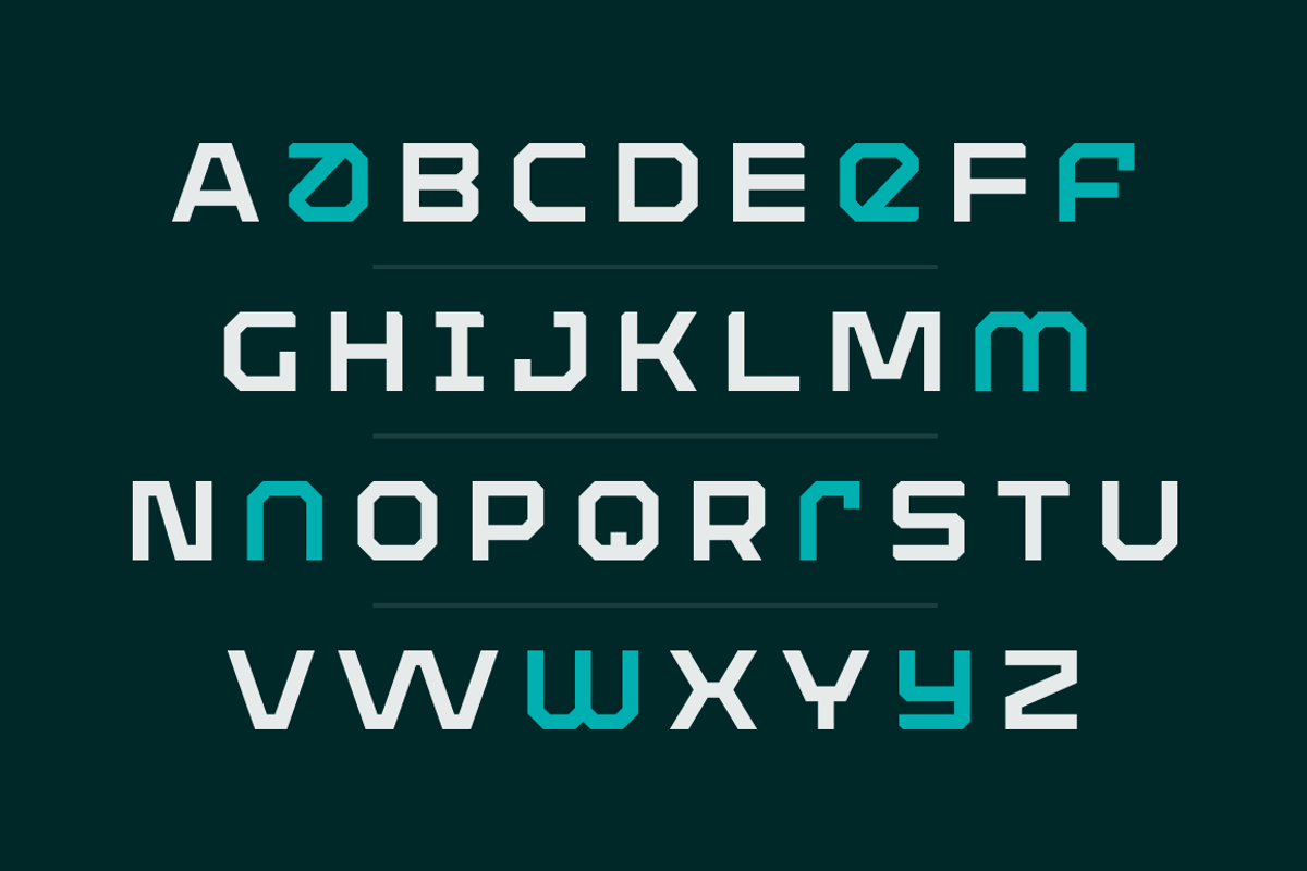 Armadura Font Family preview 2