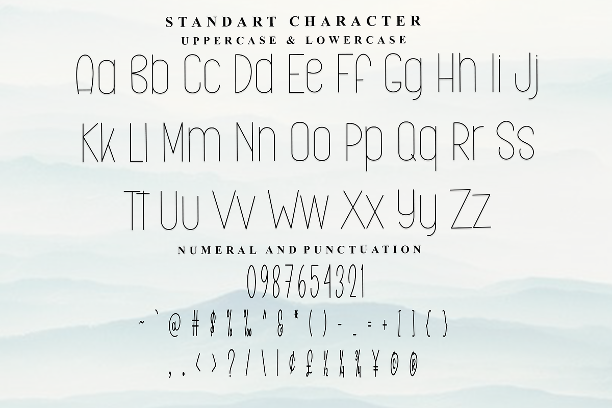 Simple Daily, a Sans Serif Font by FreshTypeINK (Photo 6 of 7)