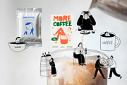 Café People: Fun Coffee & Food, a Food Illustration by Veyla (Thumbnail 5 of 10)